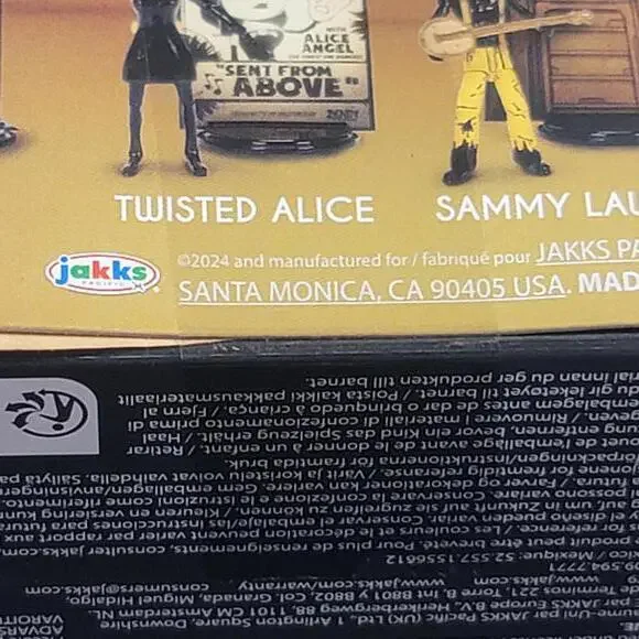 Bendy Figure – Piper in Twisted Alice Box – Jakks 2024 – Factory Sealed Error